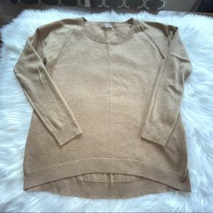 GAP Wool Blend Camel Sweater Size Small